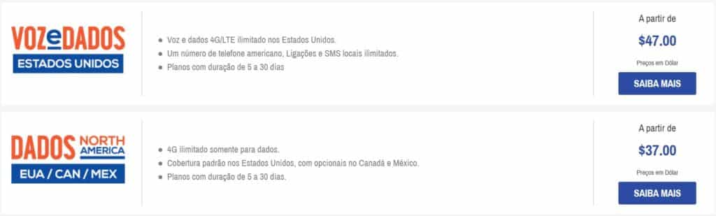 chip internet ilimitada eua