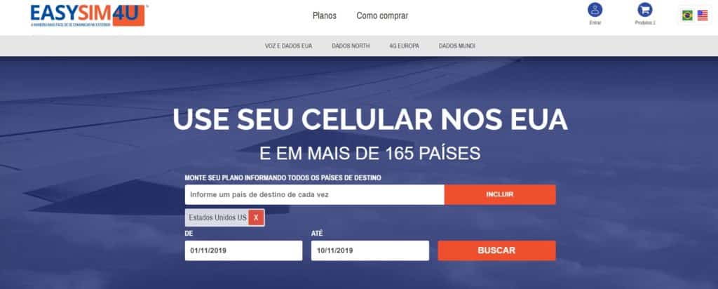 chip internet ilimitada eua