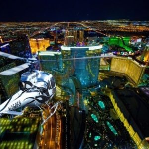 Passeio de Helicóptero em Las Vegas à Noite