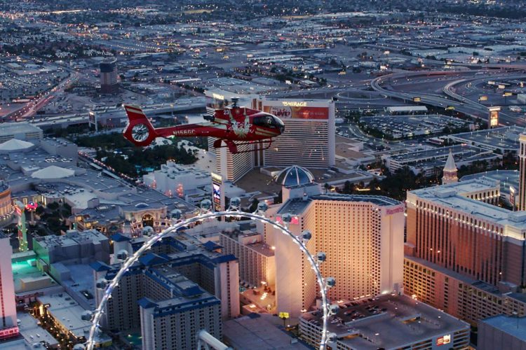 Passeio de Helicóptero em Las Vegas